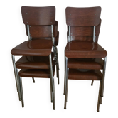 6 vintage chairs