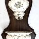 Moustiers wall fountain in signed earthenware – country house spirit
