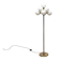 Lampadaire allemand en laiton de style Space Age du milieu du siècle par Kaiser Leuchten, années 1960