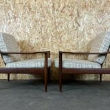 2 fauteuils scandinaves