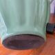 Pair of green lamps