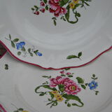12 assiettes creuses Vieux Saint Amand 1713