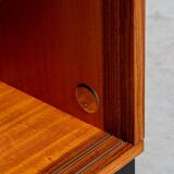 Alfred Hendrickx wardrobe for Belform Zebrano wood 1960