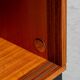 Alfred Hendrickx wardrobe for Belform Zebrano wood 1960