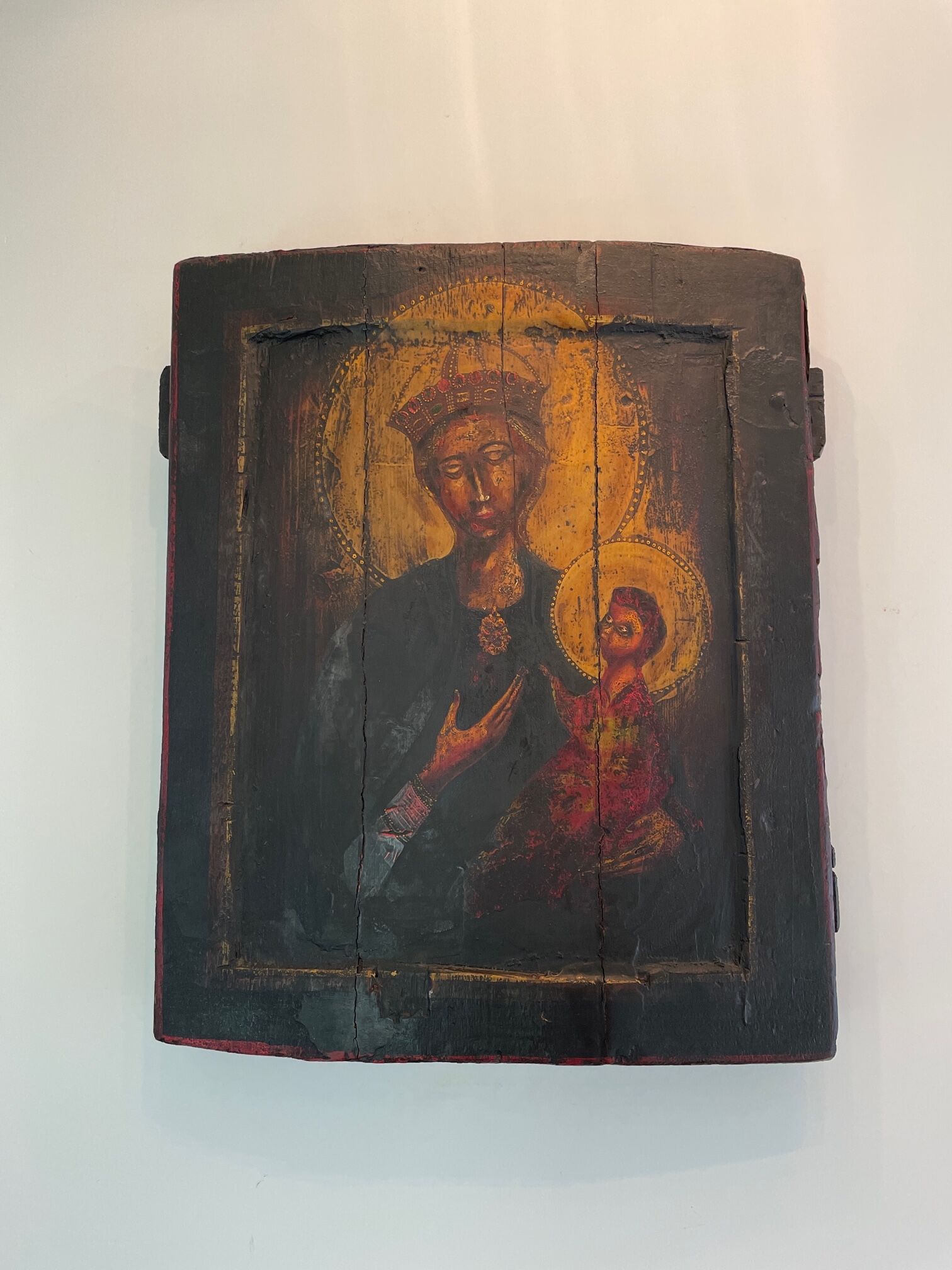 Russian orthodox Mother of God icon