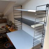 Metal string shelf