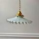 small serrated opaline supension early twentieth century
