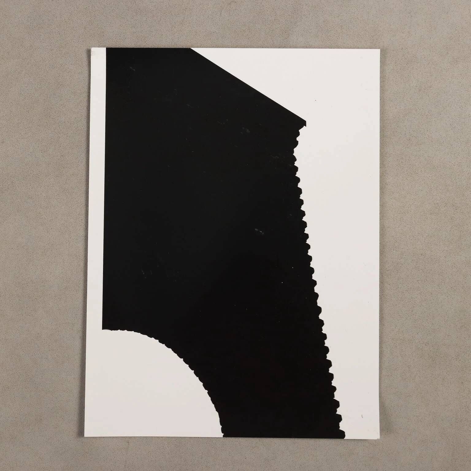 Group of eight black and white photographs by Nicoletta Giordano, Italy.