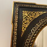 Miroir Napoléon 3 noir/doré - 97x118cm