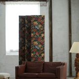 Stouby Møbelfabrik, two-seater sofa in mid-century style in brown leather, 1970s.