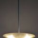 Bauhaus Chandelier in Chrome, Steel and Frosted Glass, Czech, 1940s