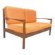 Canapé deux places de style scandinave, années 1980