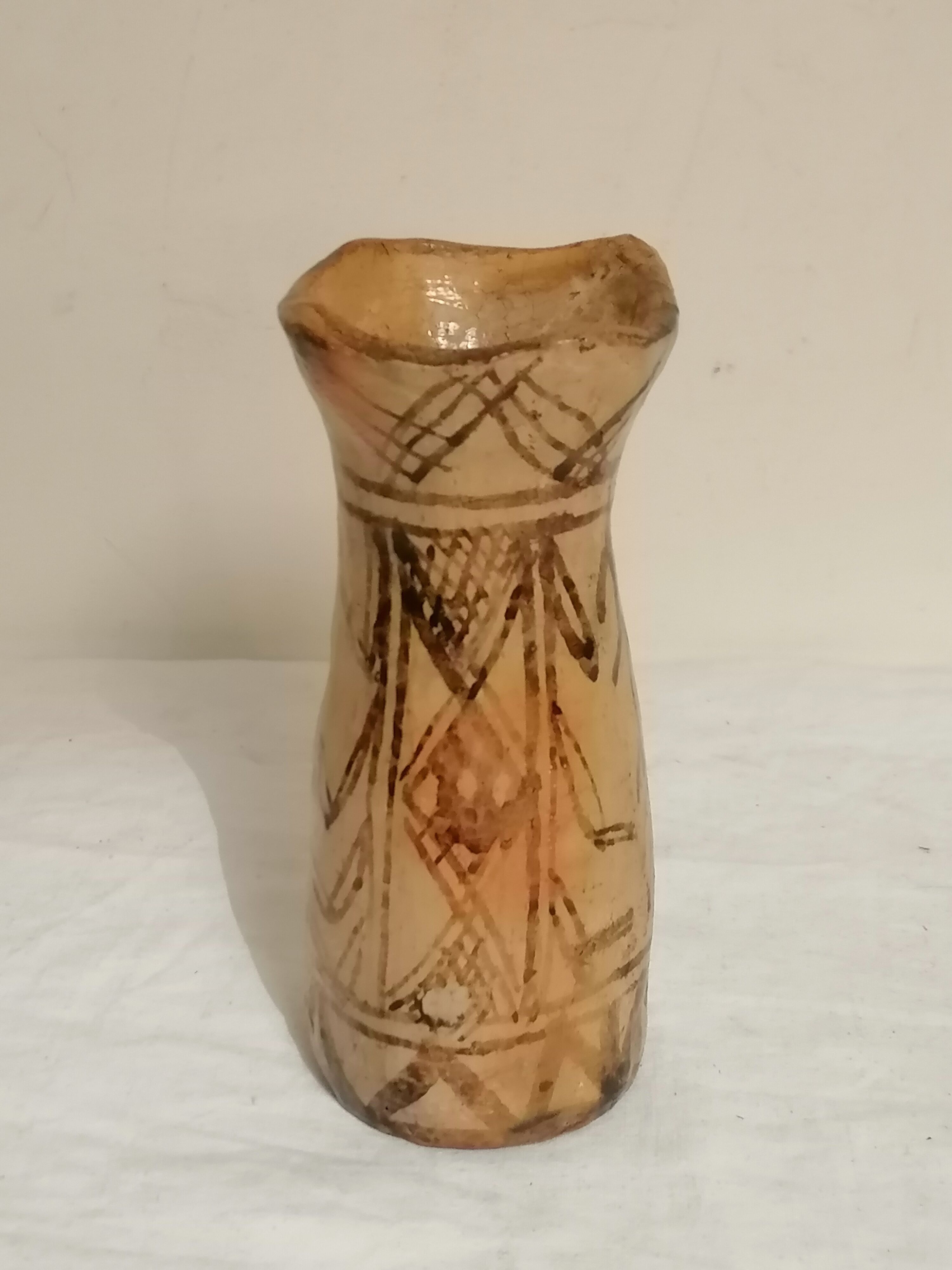Vase, ancient Berber pottery.