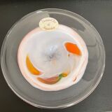 Empty vintage pocket in glass paste art glassware