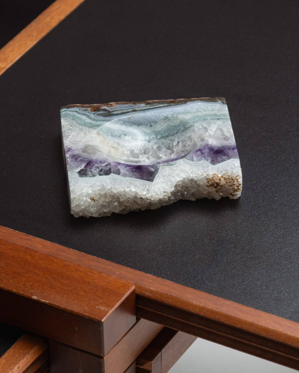 Cendrier / vide-poches en quartz, 1970s