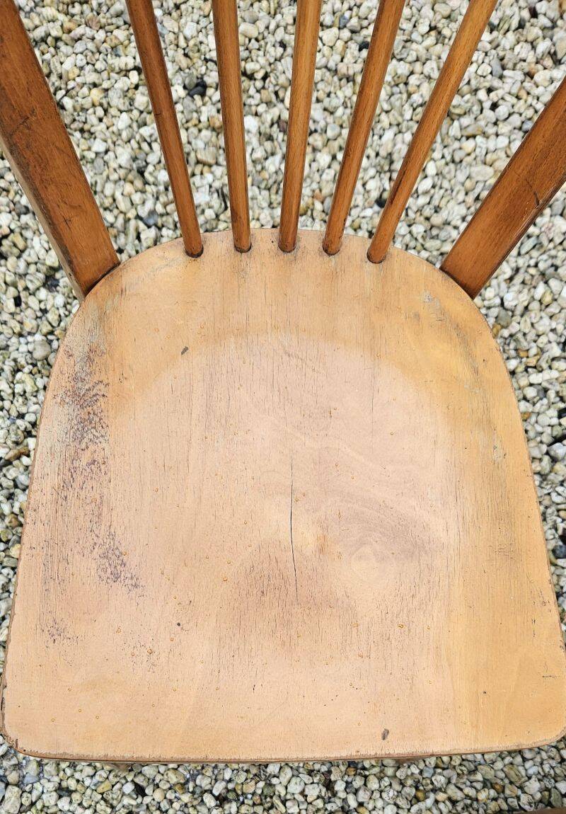 4 Vintage Baumann Bistro Chairs from the 50s/60s