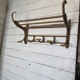Ancien porte manteau en bois courbé