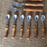 Bamboo cutlery set