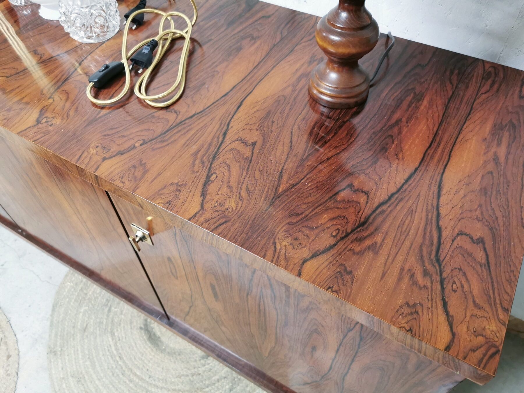 Vintage rosewood sideboard of Rio 1964