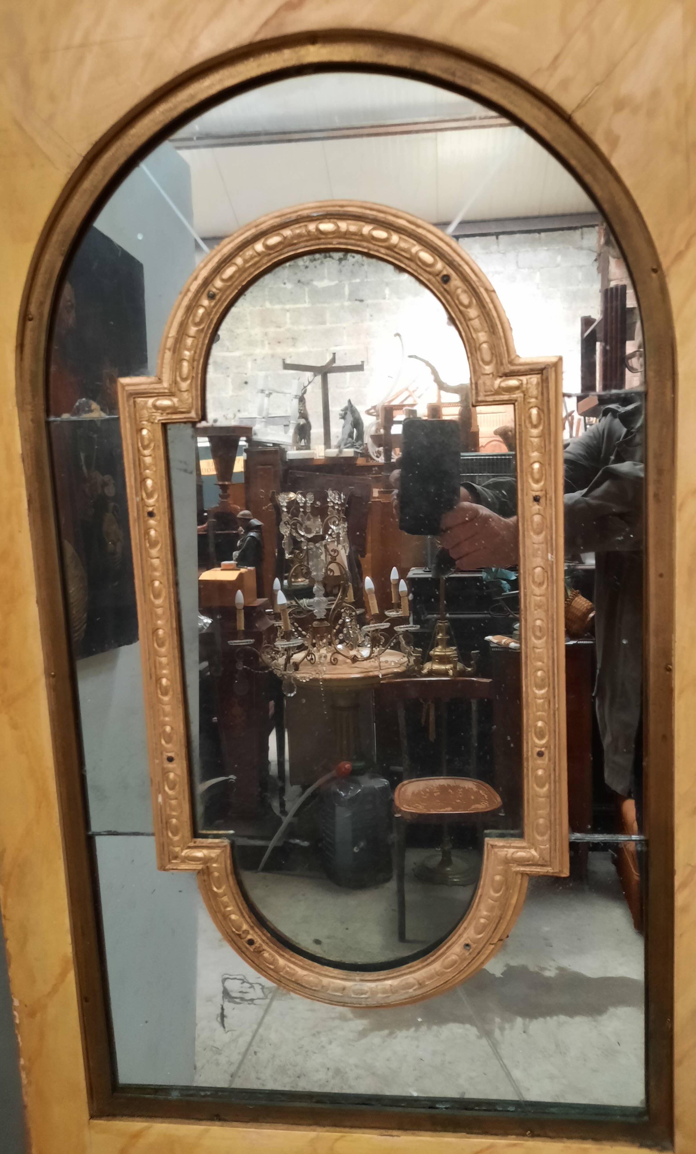 Pair of mirror panels