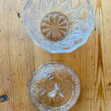 Bonbonnière en verre ciselé de Reims