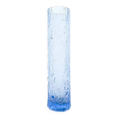 Mid-century modern vase, pressed glass, Czechoslovakia, 1960s
