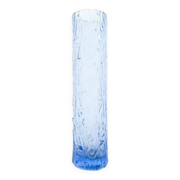 Vase moderne du milieu du siècle, en verre pressé, Tchécoslovaquie, années 1960