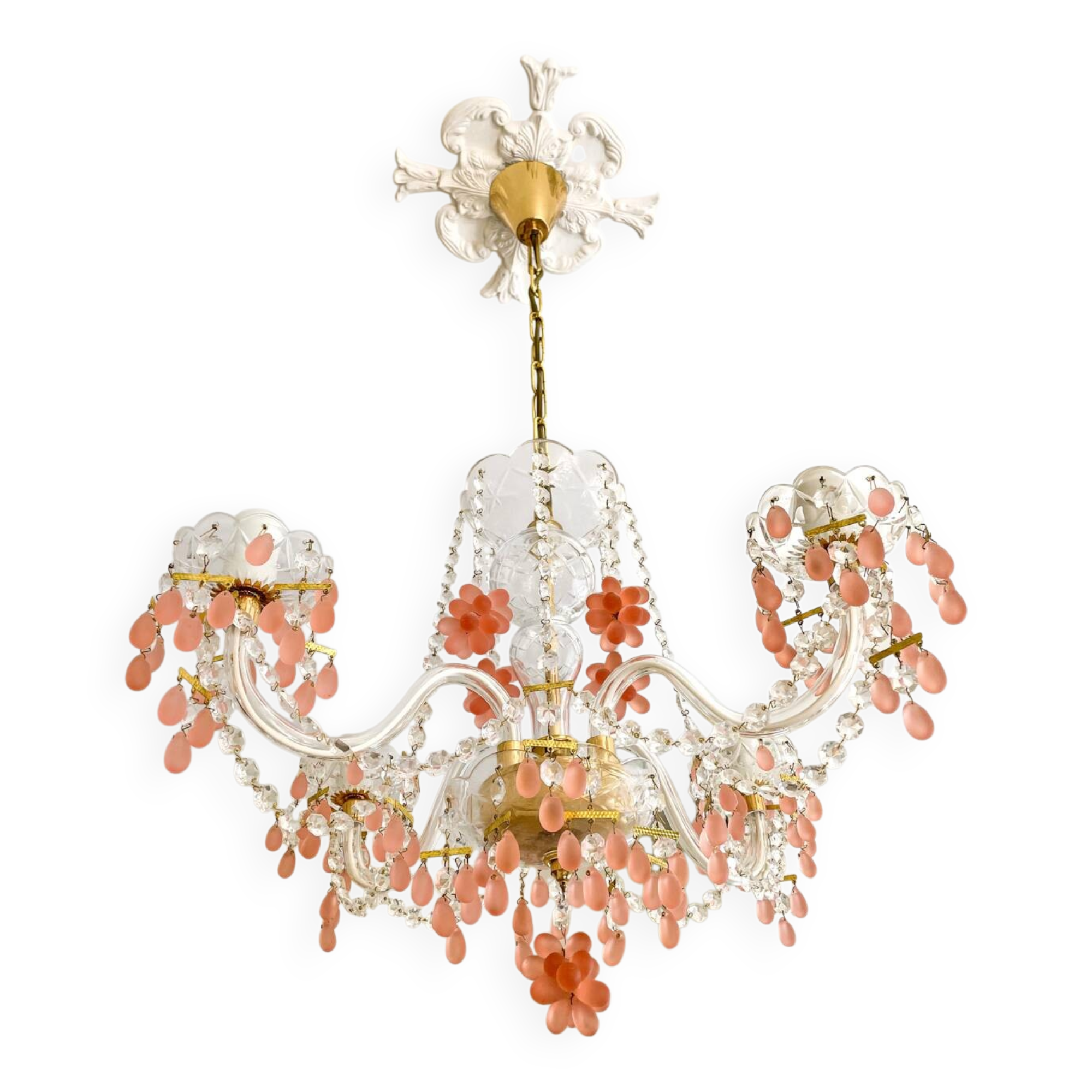 Lustre en cristal de Bohême par Václav Hanus – Élégance royale