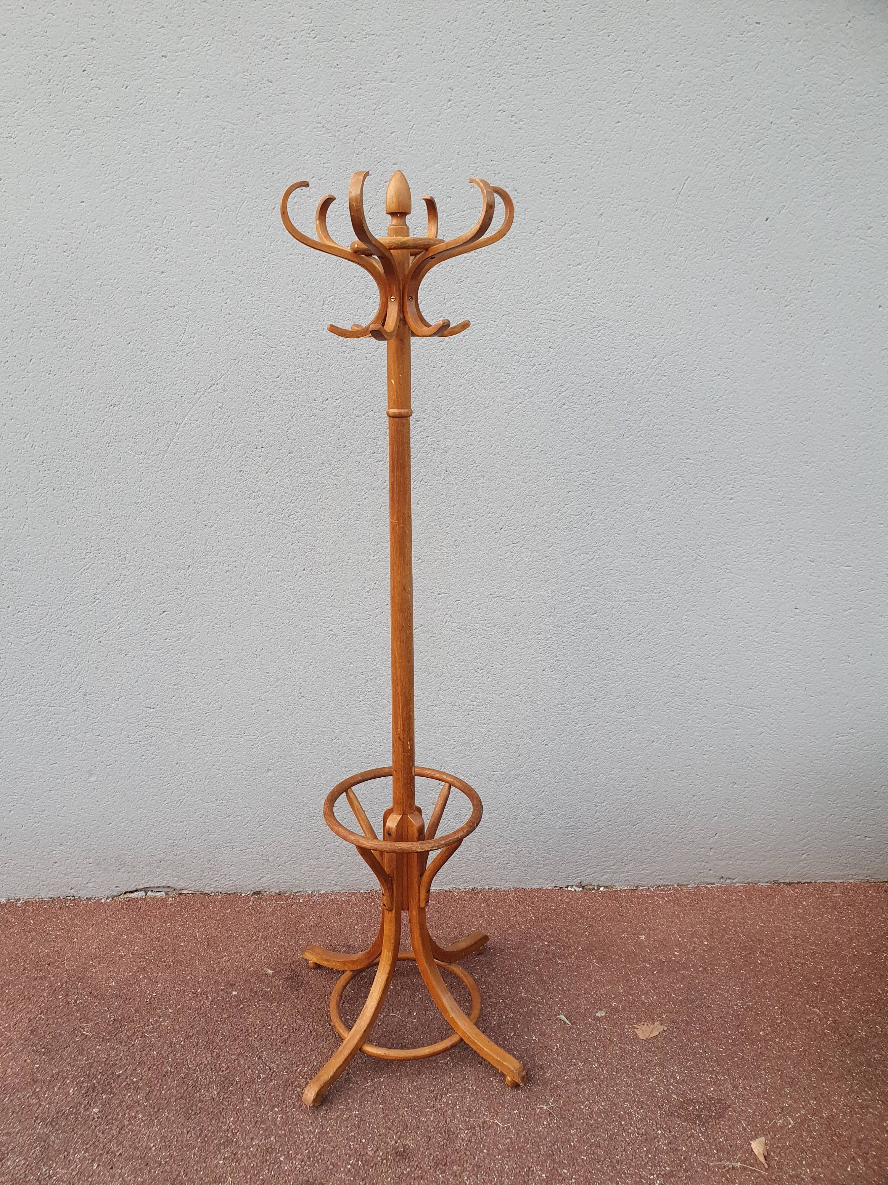 Vintage parrot coat rack