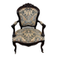 LXVI Style Cabriolet Armchair in Rosewood