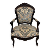 Fauteuil Cabriolet De Style Lxv En Palissandre
