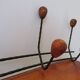 60s metal and wood mantle door