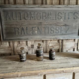 Antique workshop drawer unit from the early 20th century.