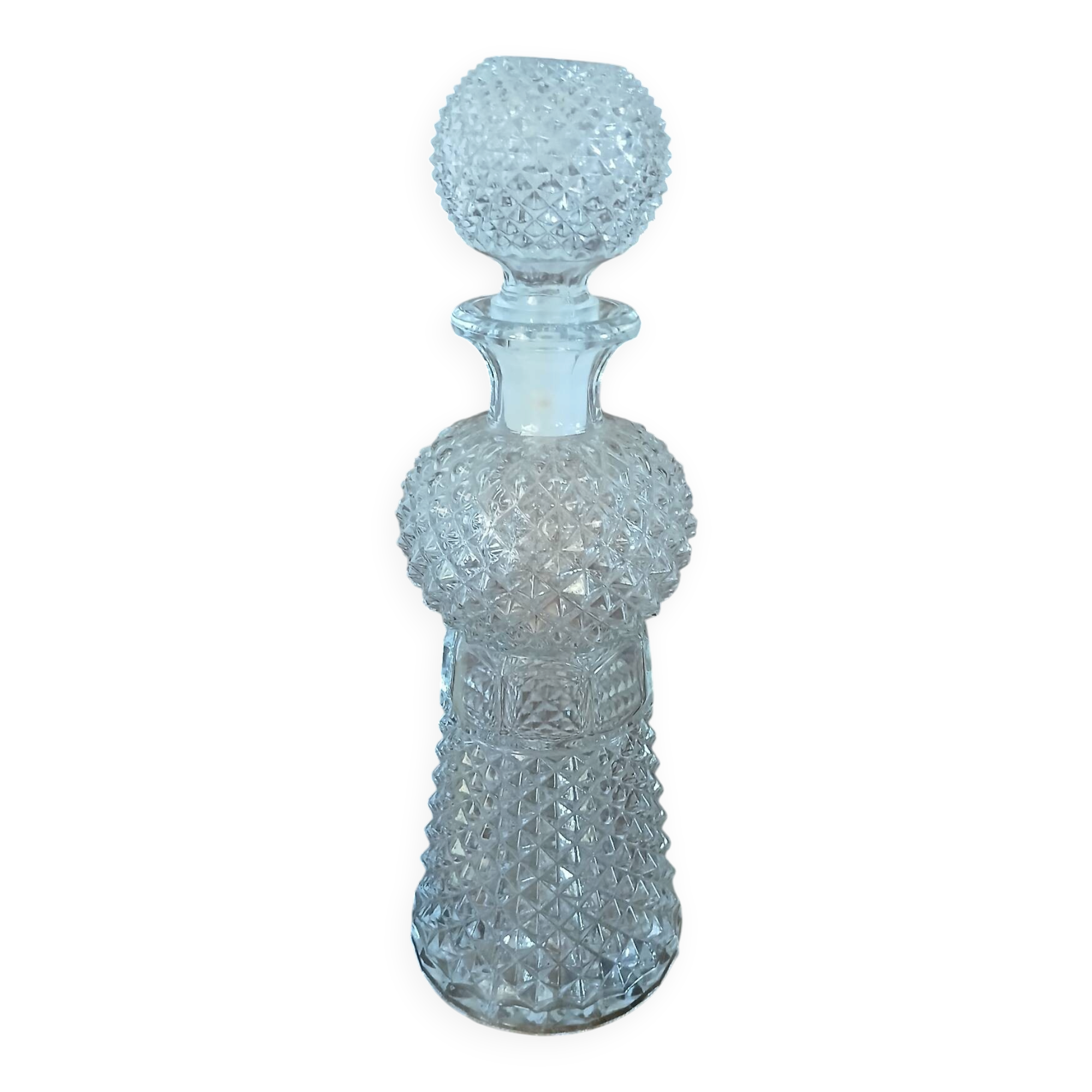 Vintage cut glass carafe
