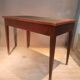 Directoire style desk table with 2 drawers
