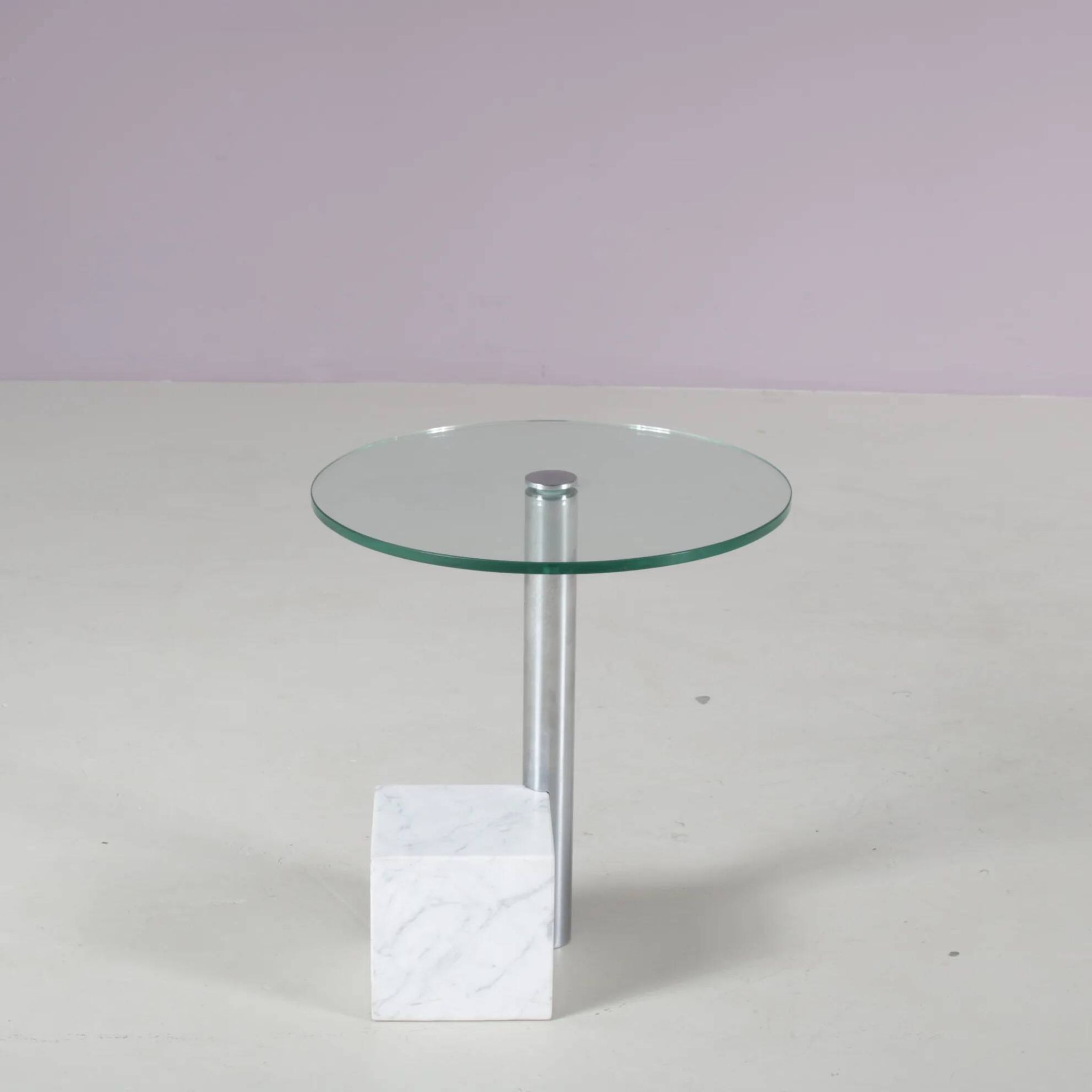 Table d'appoint HK-2 des années 1980 par Hank Kwint pour Metaform, Pays-Bas