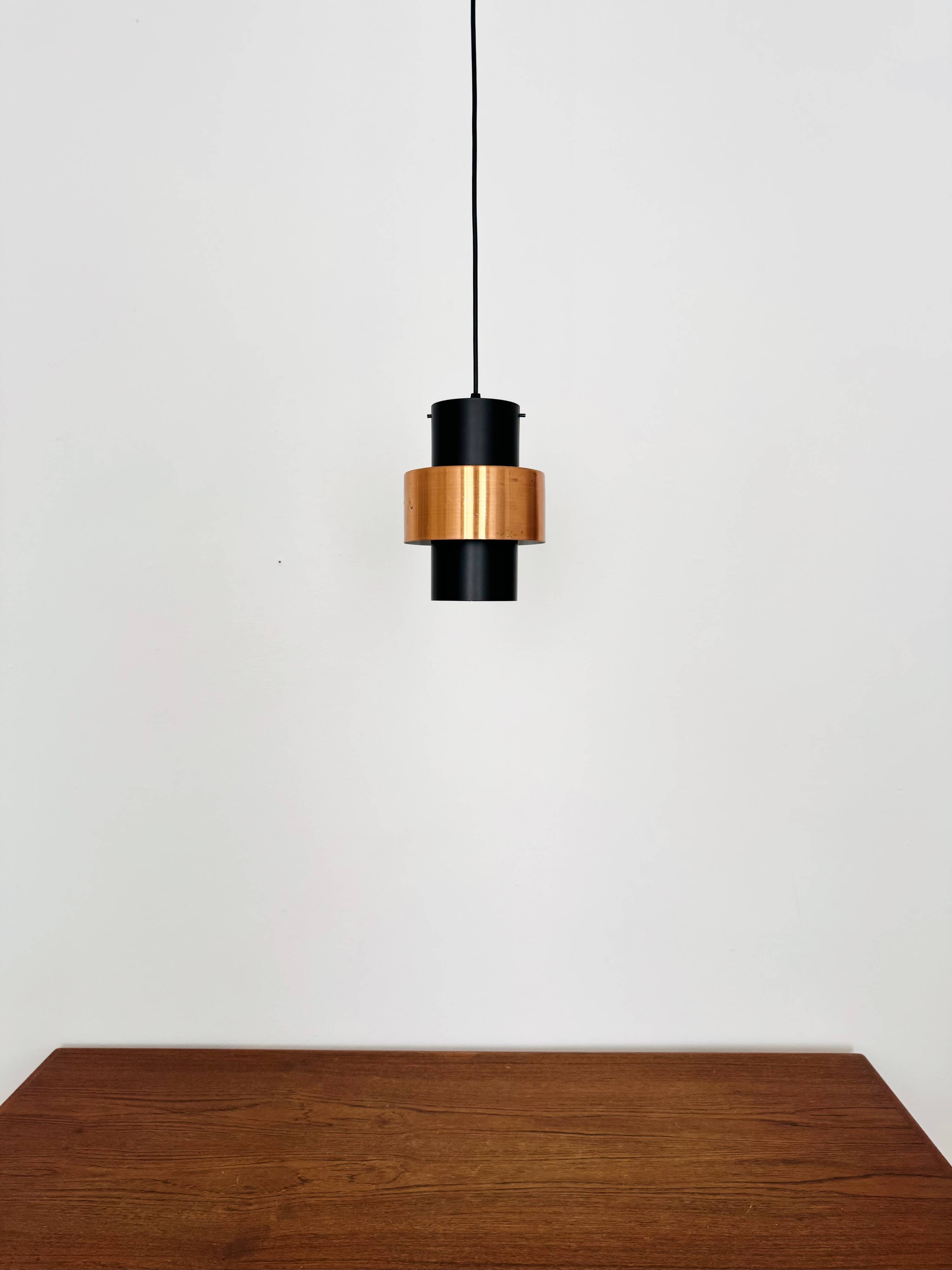 Set of 2 Danish Copper Pendant Lamps