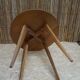 Art Deco walnut side table or coffee table.