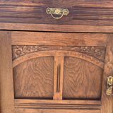 Oak sideboard, Art Nouveau