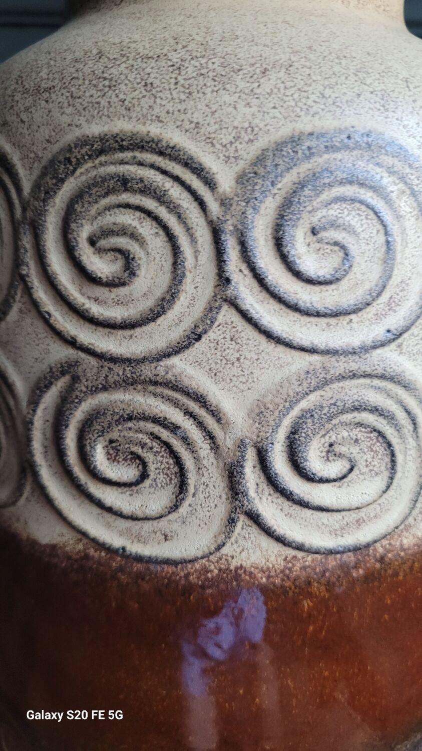 Large 60's Scheurich vase