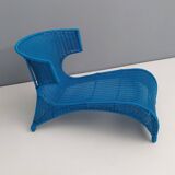 Sky Blue Low Longue Chair By Monika Mudler for IKEA, 2001