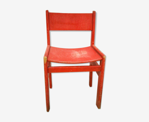 Chaise enfant rétro