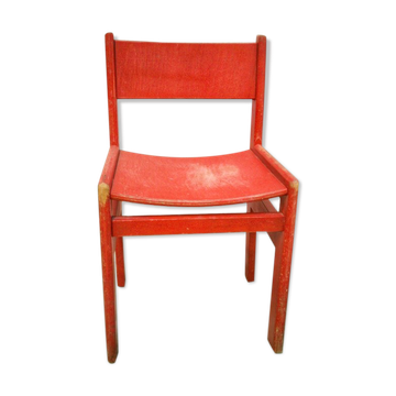 Chaise enfant rétro