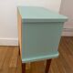 Retro green bedside table