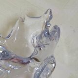 Large Schneider crystal vase