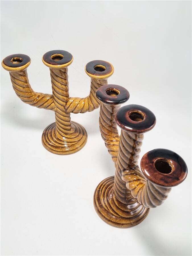 Pair of vintage candlesticks