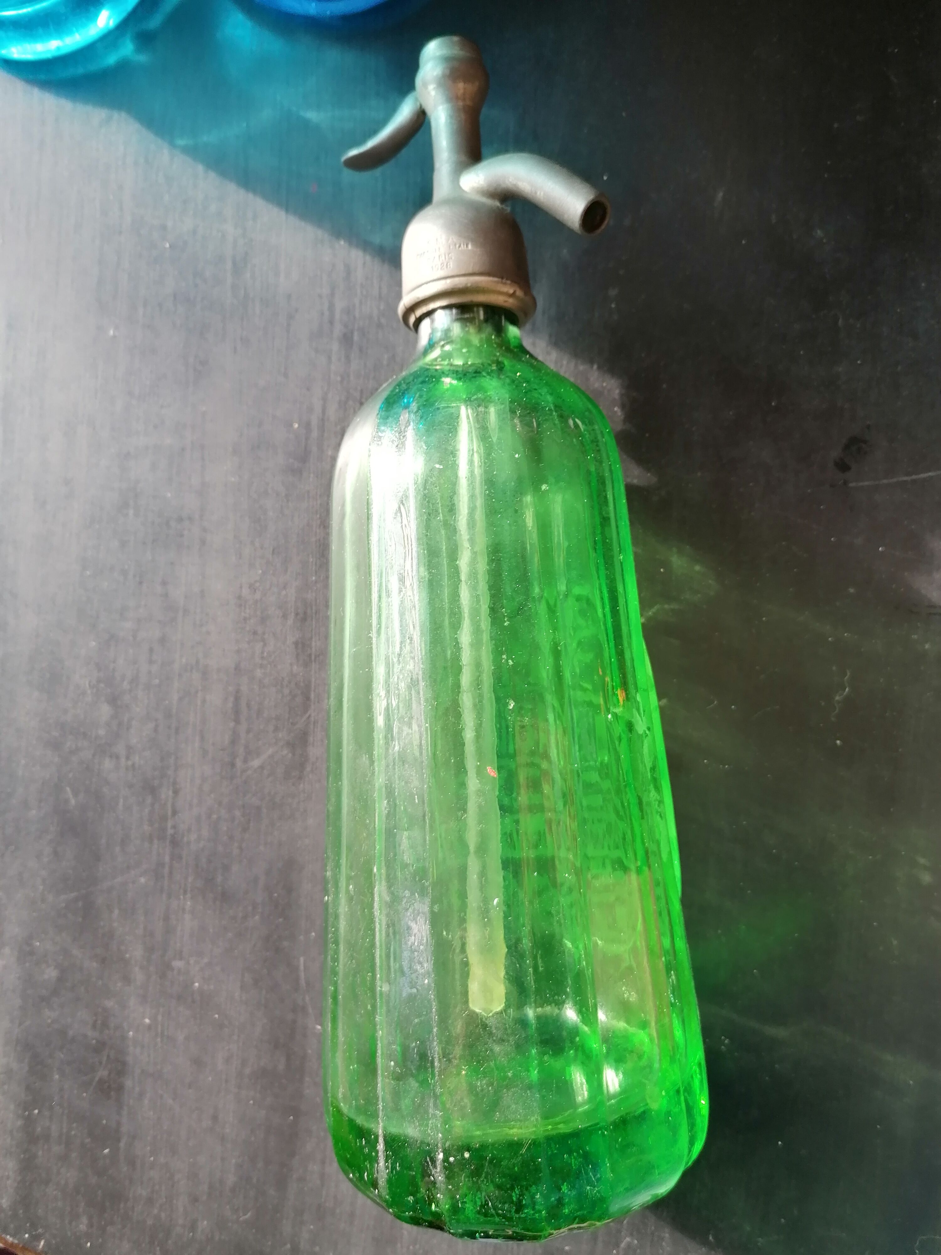 Siphon seltz water Dark Green Pyramid