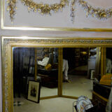Fireplace mirror Louis XVI style trumeau 103x149cm