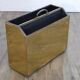 Porte revue vintage en laiton 1960
