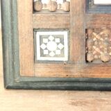 Large oriental frame with moucharabieh decoration